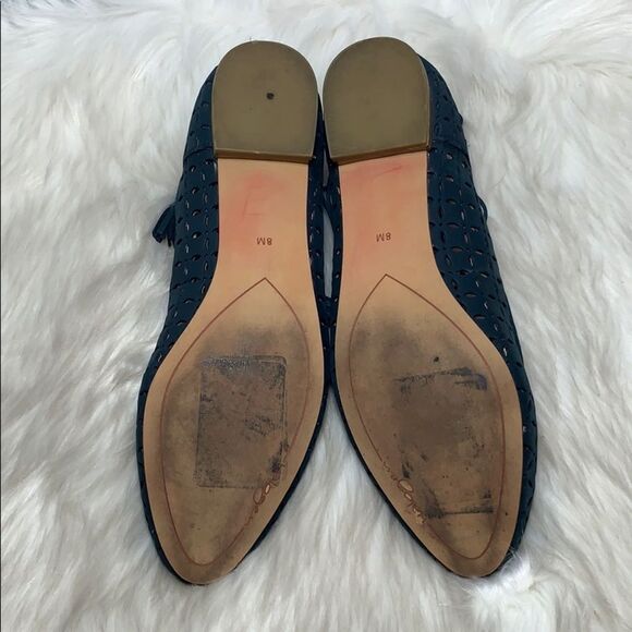 Halogen Blue Hanella Lace Up Ankle Tie Flat Sz 8 - Picture 6 of 6